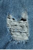 fabric jeans blue damaged 0007